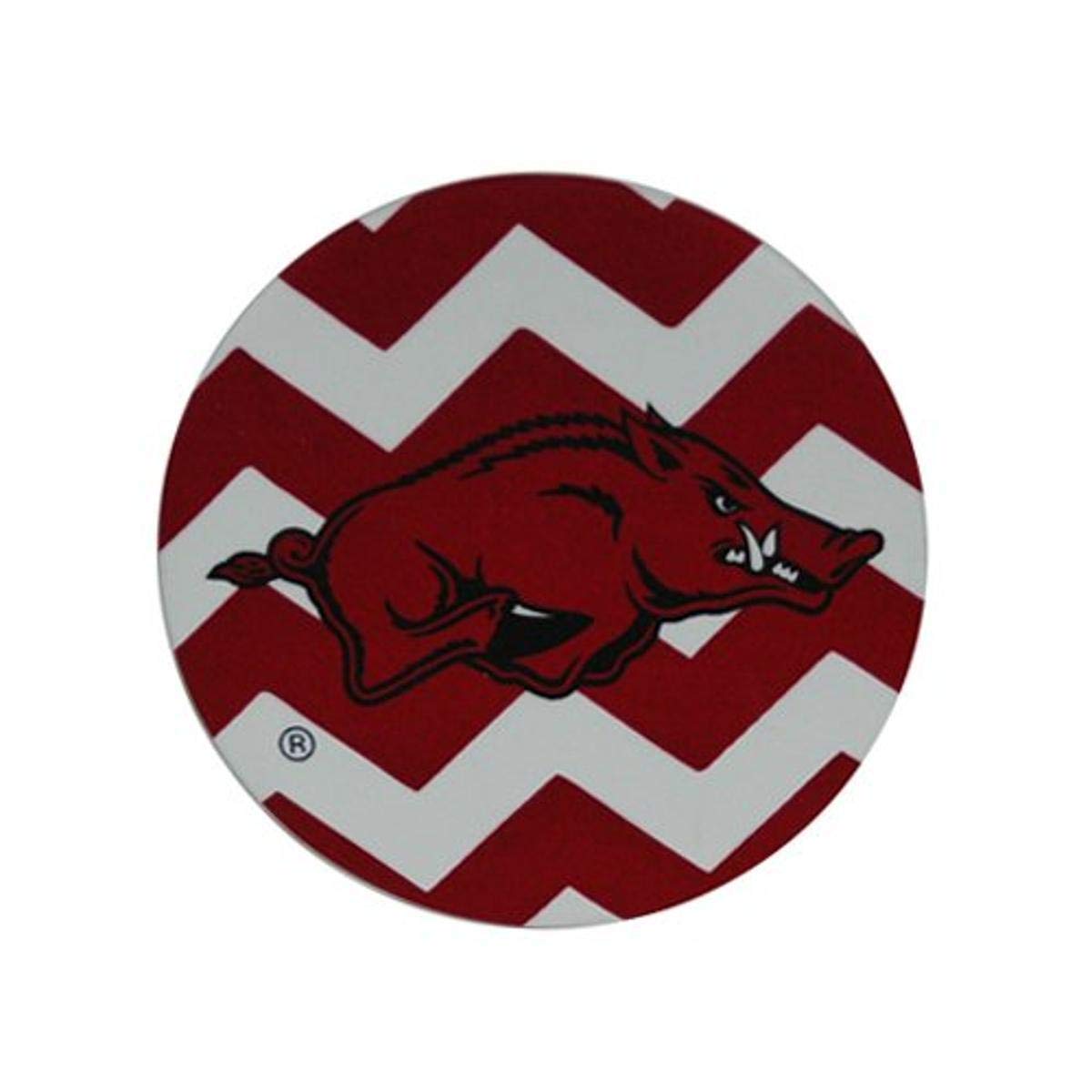 Game Day OutfittersNCAA Arkansas Razorbacks Fabric Button, One Size/4", Multicolor