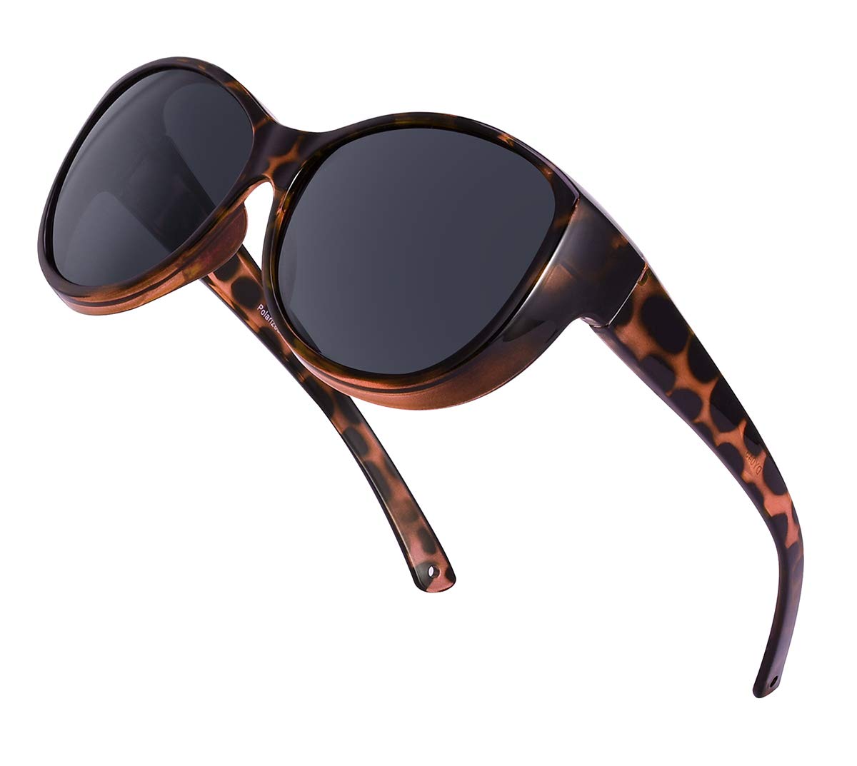 Polarized Oversized Wrap Around Shield Sunglasses Fit Over Sunglasses for Woman Man