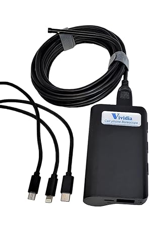 Vividia BD-5030i Dual Camera Borescope with 4.8mm (0.19