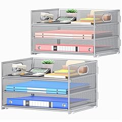 2 Pack 3 Tier - Silver