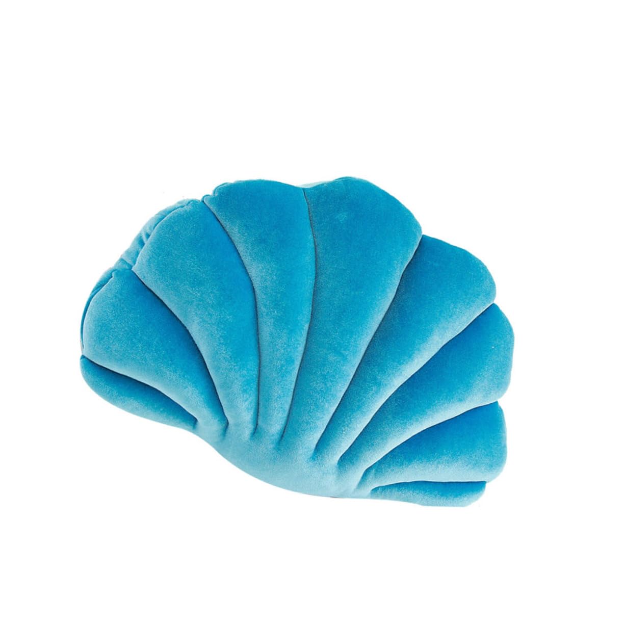IMIKEYA Unique Shell Shape Pillow Plush PP Cotton Back Cushion Shell Throw Pillow Home Decor Marine Animal Pillow