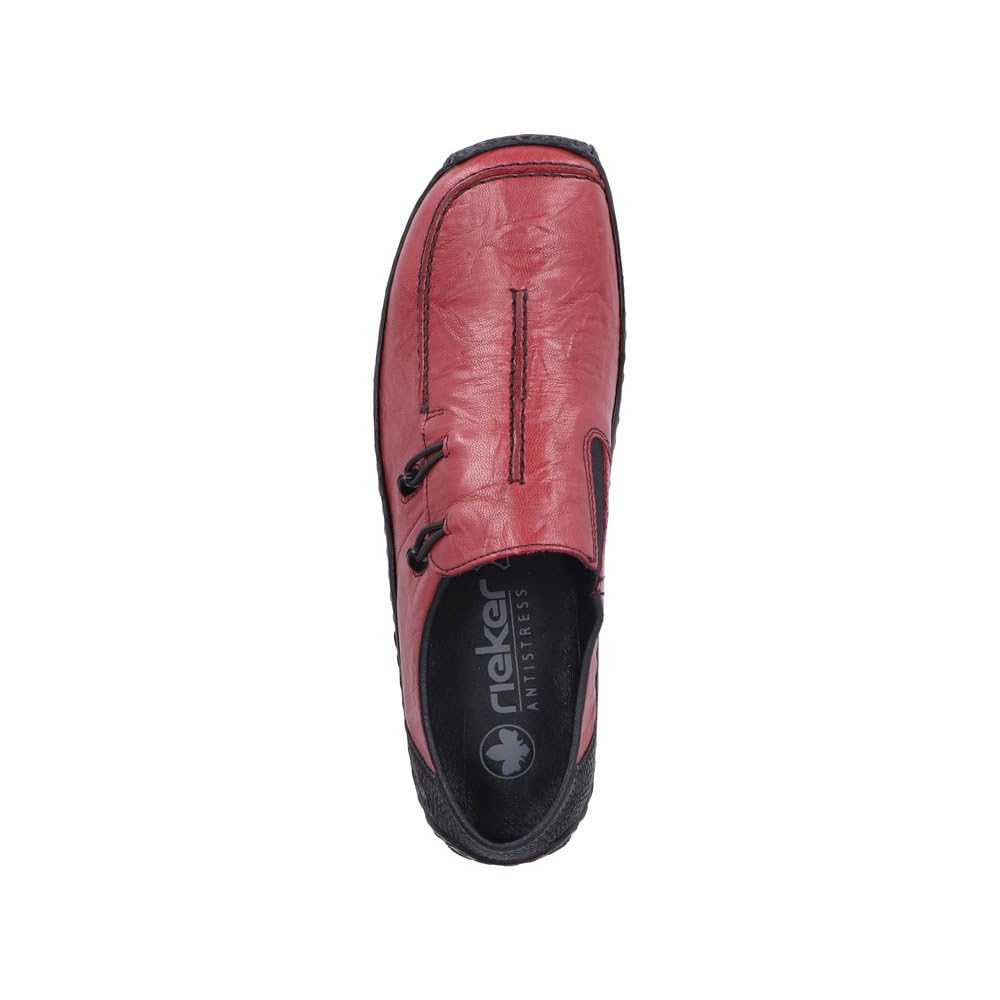 Rieker L1751 L1751-00 - Zapatillas de casa de Cuero para Mujer