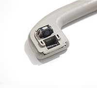 Vista 4 de Manija de Agarre Interior Automático Exclusivamente para Nissan 73940-6CA0A (Sin Gancho Tipo 1Pcs, Gris Claro)