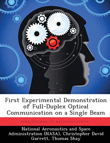 First Experimental Demonstration of Full-Duplex Optical Communication on a Single Beam