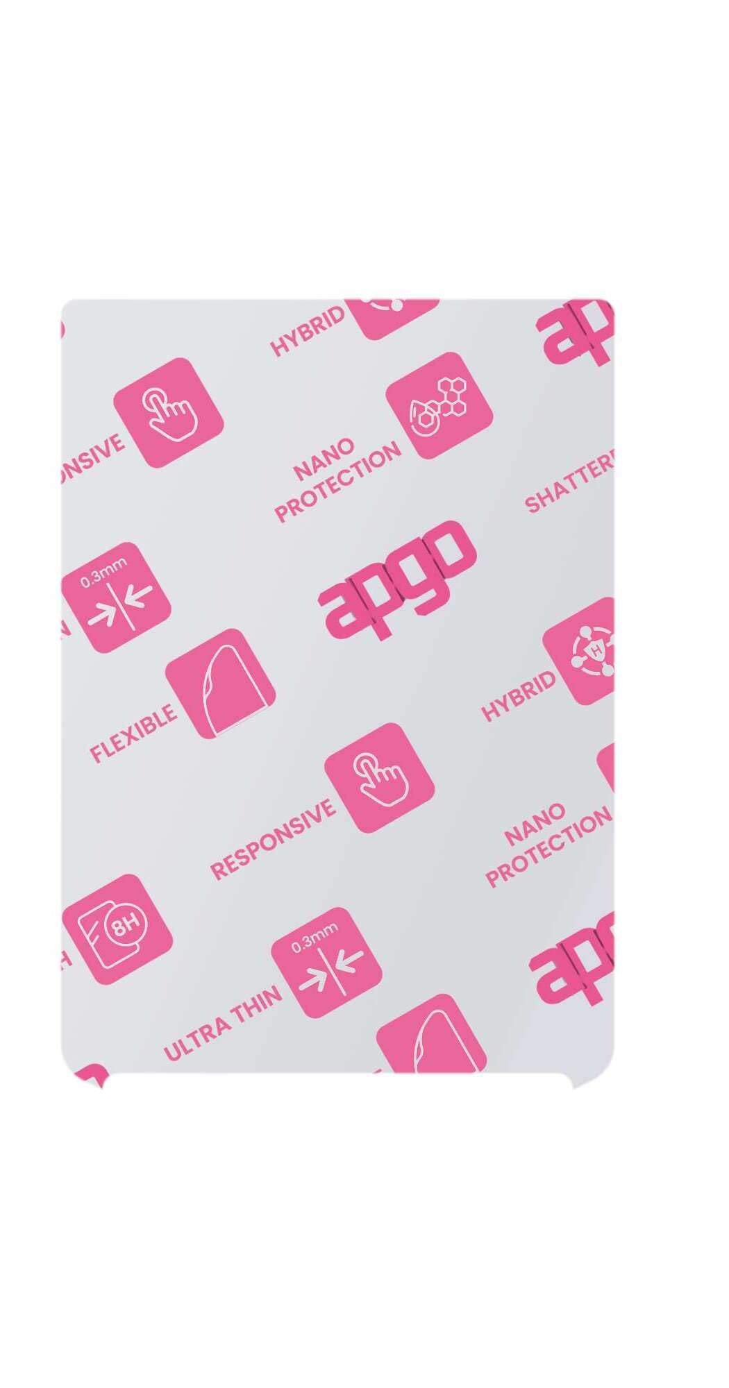 apgo Hybrid Glass Screen Protector do POCKETBOOK Verse Pro Color, szkło hybrydowe, zamiennik hartowanego