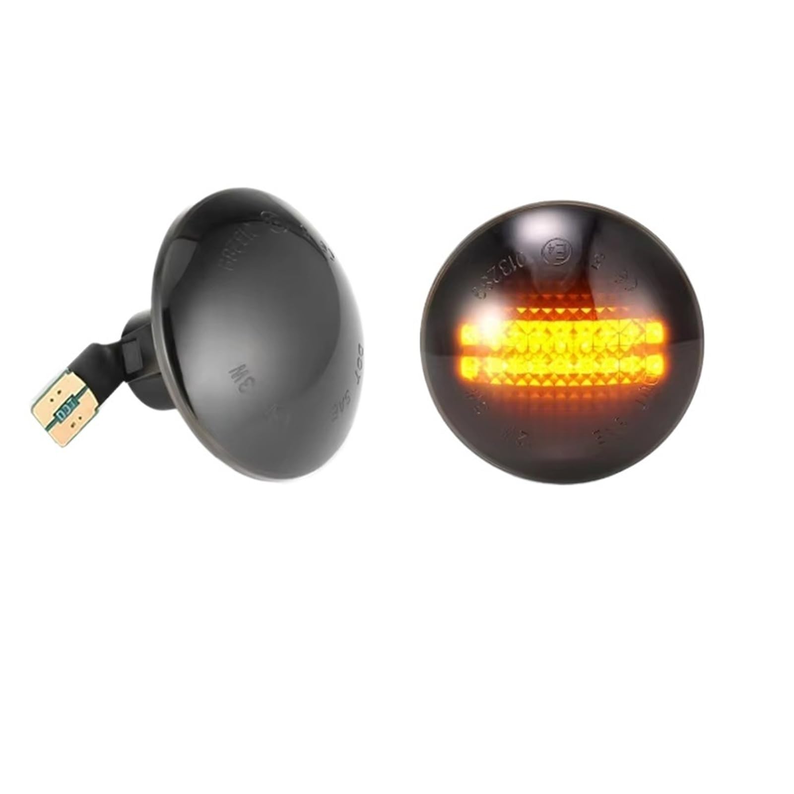 Indicatore Direzione Sostitutivo Per Land Per Rover Per Range 2002-2011 2012 2 Pezzi LED Indicatore Laterale Lampada Indicatori Direzione Luci Ambra Dinamiche