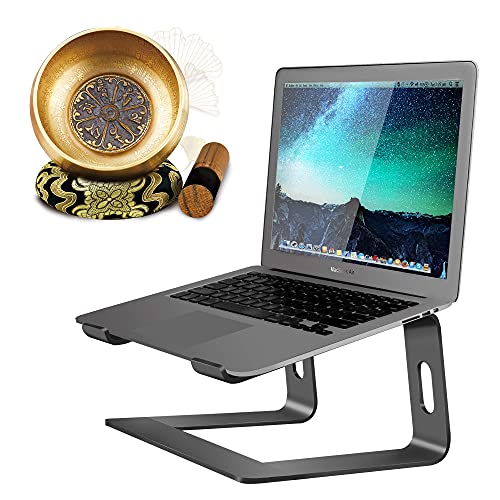 Soundance Laptop Stand and Tibetan Sing Bowl Set