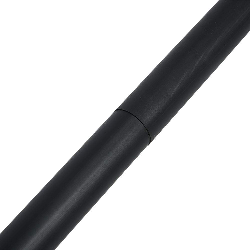 220 cm Vollaluminiumlegierung All Double End Translucence Black Bar Paddel für Kajak-Kanu-Fischerboot