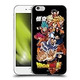 Head Case Designs Offizielle Dragon Ball Super Goku Universal Survival Charaktere Soft Gel Handyhülle Hülle kompatibel mit Apple iPhone 6 Plus/iPhone 6s Plus
