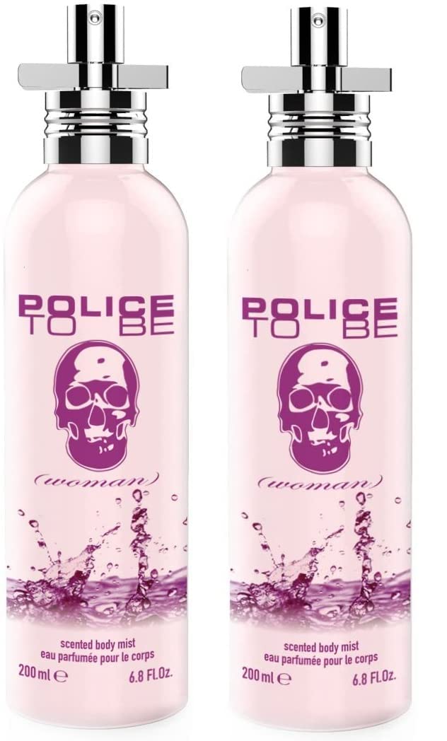 Police To Be Woman Ladies Womens Body Mist 200ml 2 Pack