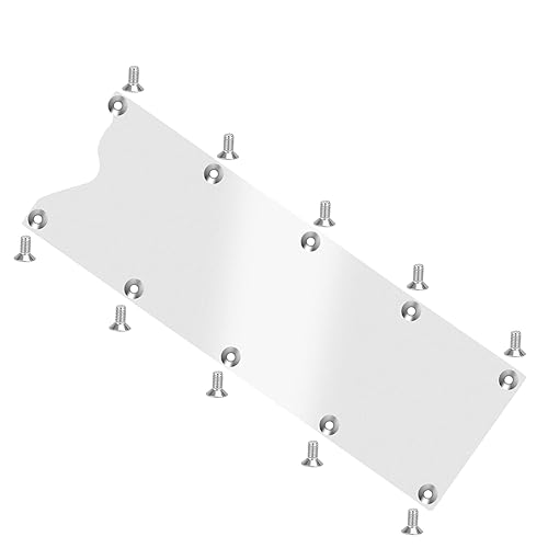 Miniatura 6 de LS Gen 3 Valley Pan Cover Plate Endxedo Low Profile Custom Knock Sensor LSX LS1 LM7 LR4 LQ4 LS6 L59 LQ9 LM4 L33 (Plata)