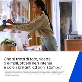 HP 303 Nero, T6N02AE, Cartuccia Originale, Compatibile con Stampanti Stampanti HP Tango e Tango X e HP Envy 6220, 6230, 6232, 6234, 7130, 7134,7830