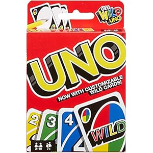 Mattel Uno Playing Card Game For 7 Yrs And Above For Adult,Set Of 112 Cards, Multicolor