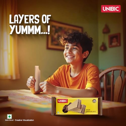 Image of Unibic RICH CHOCOLATE WAFER 60 X 60Gm