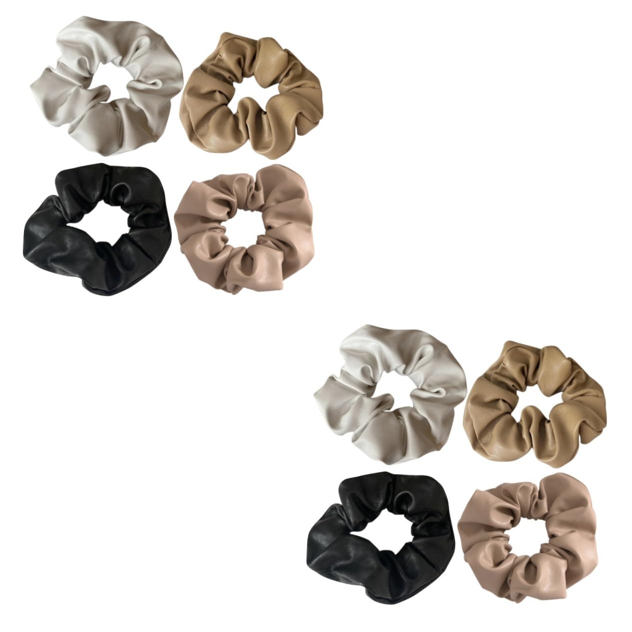 FRCOLOR 8piezas Coleteros De Pu De Elegantes Para Mujeres y Accesorios Cabello Para Peinados Deportivos y Ocasiones Especiales y