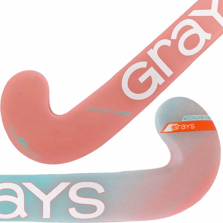 Grays 100% Mulberry Wood with Fiberglass Field Hockey Stick – Regular Profile for Beginner – Ideal for Indoor Play - 34'