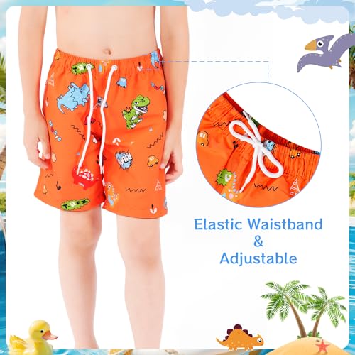 Image of Boys Swim Trunks Toddler Swim Shorts Boys Bathing Suit Kids Swimsuit-Quick Dry,for 3-12 Years