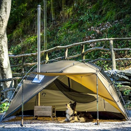 Carpa portátil POMOLY para camping y senderismo 1 persona miniatura 2