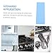 FOYTOKI Rubber Abrasive Cleaning Block for Kitchen Bathroom Blue Eraser for Hard Water Stains Limescale Removal Soft Rubber Residue Remover for Stainless Steel Surfaces