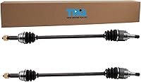 Vista 416 de TRQ Juego de conjunto de eje de transmisión CV delantero para conductor y pasajero, 2 piezas, compatible con Ford Explorer 4WD 95-01, Explorer AWD