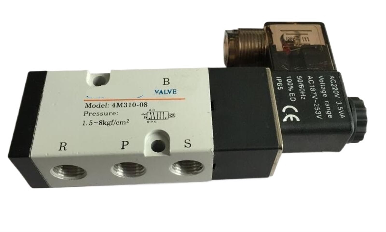 Électrovannes d'air 4M310-08 type distributeur pneumatique 2 positions 5 ports
