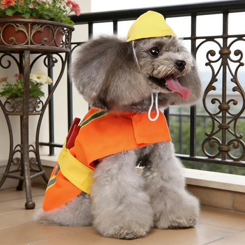 Disfraz para perro talla XL color naranja miniatura 7