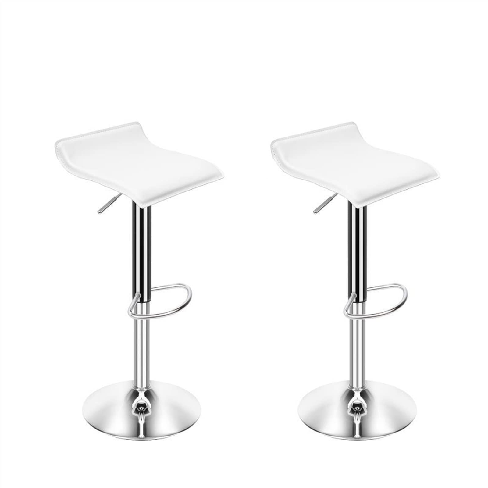 Tabourets de bar ergonomiques en cuir pour soulager le dos autour du comptoir de cuisine