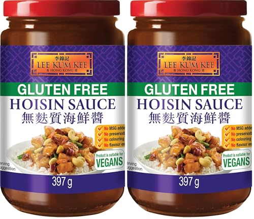 Lee Kum Kee KUM KEE Hoi Sin Sauce glutenfrei 397 g (Packung mit 2)
