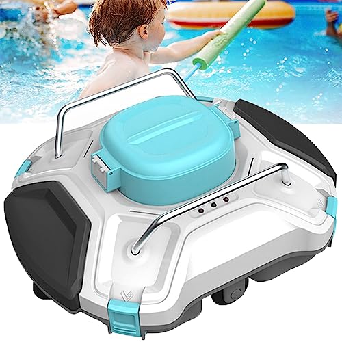 Robot Piscina, Limpiafondos Piscina Automático Con Motor Dual, Cepillo Para Limpiar Fondo, Filtro Fino De 160 M, Ideal Para Piscinas Sobre En El Suelo Robot Piscina, Limpiafondos Piscina Automático Con Motor Dual, Cepillo Para Limpiar Fondo, Filtro Fino De 160 M, Ideal Para Piscinas Sobre En El Suelo