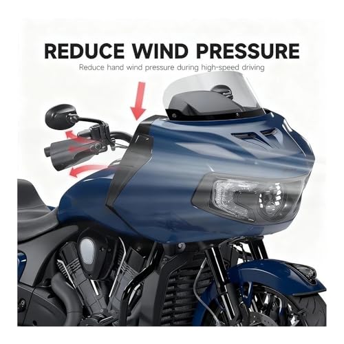 Garde main moto de finition supérieure compatible avec Challenger 2025 - 5