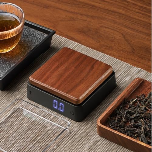 Báscula de cocina de precisión recargable para té de 0,1 g 6