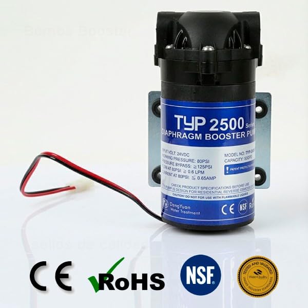 Pompa Booster universale per osmosi inversa 50 GPD - 24 V