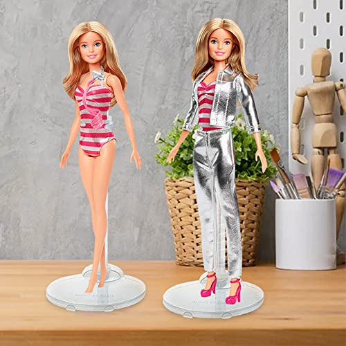 Image of 20PCS Doll Holder, Doll Stand Display Holder, Ideal Display Stand Support with Adjustable Waist Clip for 11 to 13 Inch Tall Dolls