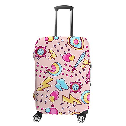 Housse de bagage style bande dessinée pour protéger votre valise en voyage