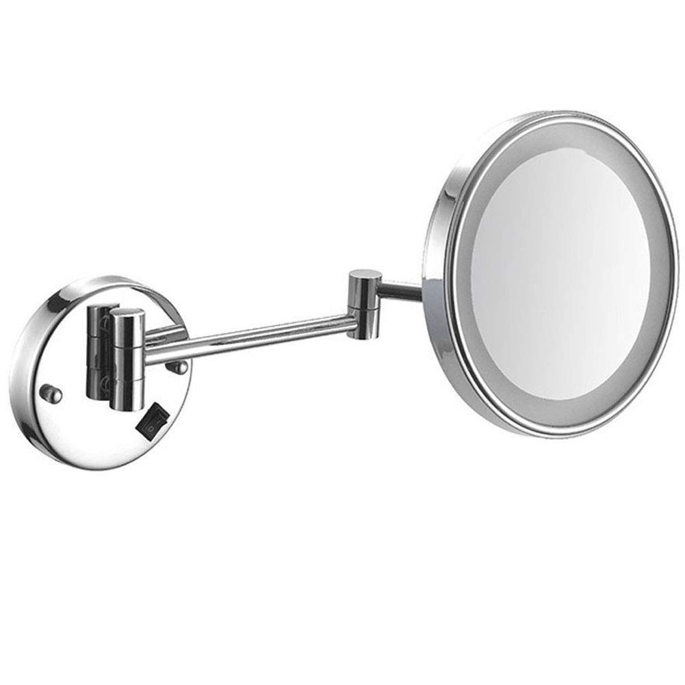 Miroir de salle de bain éclairé par LED de qualité supérieure de 8 pouces