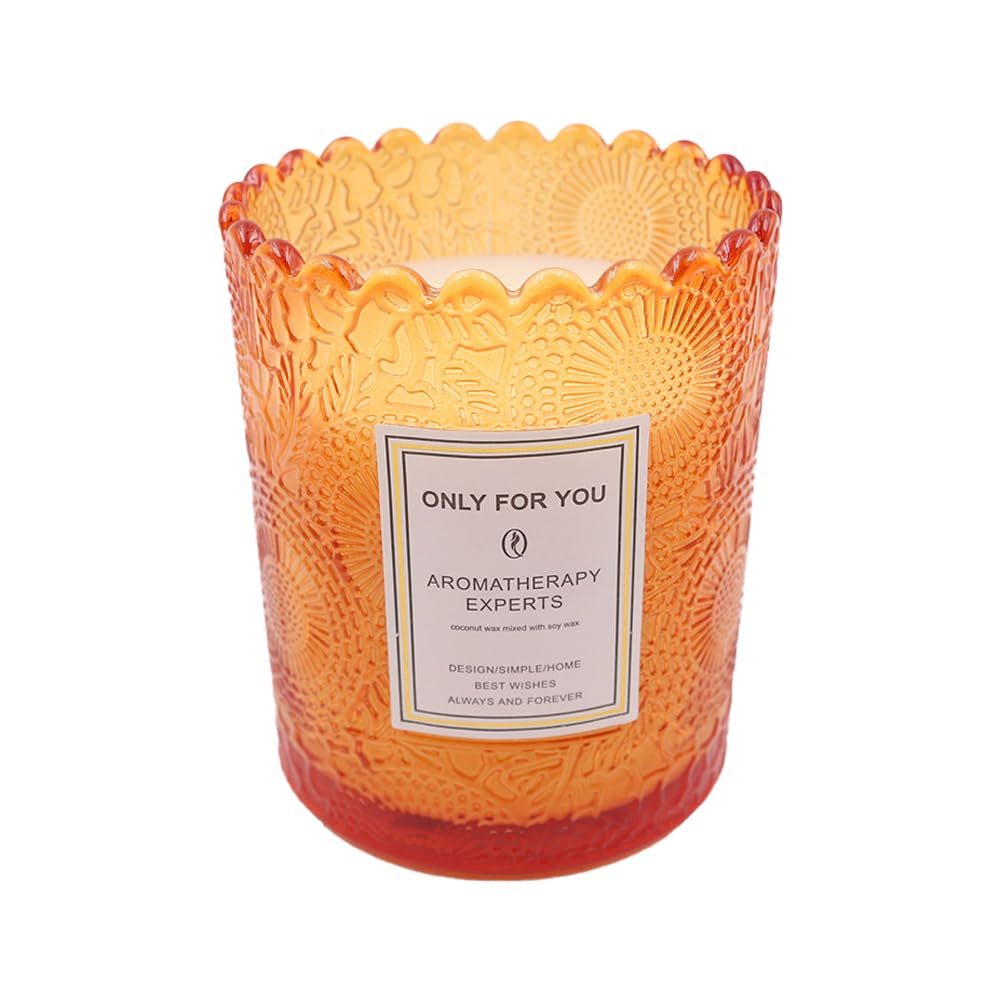 ZONAHAH - Vela perfumada de Navidad, velas de cera de soja natural, tarro de vidrio grande, vela de lujo de larga duración, regalo para mujeres, decoración de bodas y hogar