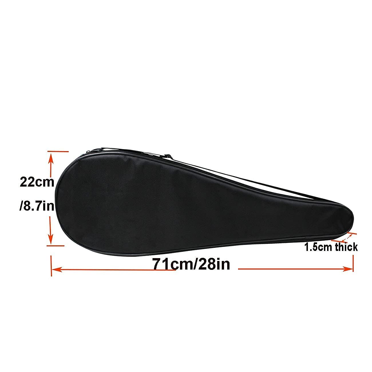 Housse De Protection Pour Raquette De Badminton XINCHI - Sac Rembourré Avec Bandoulière