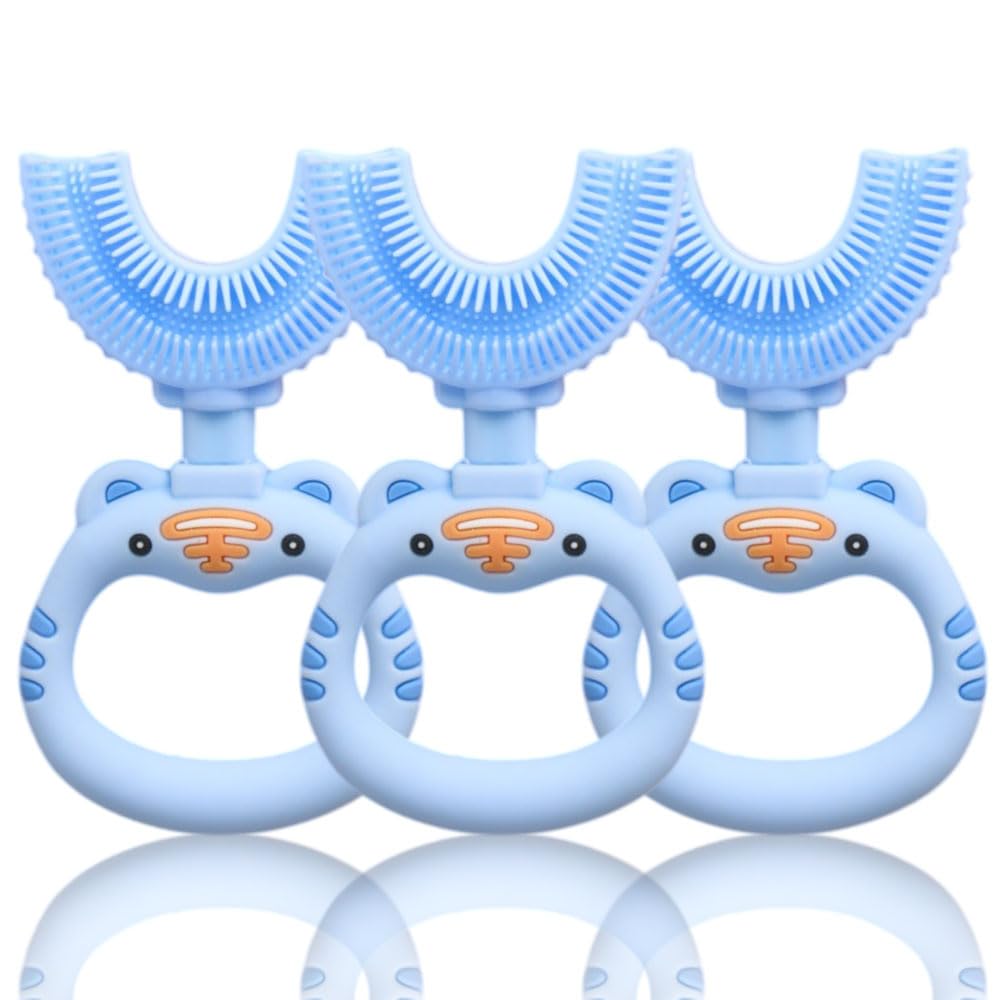 ゆらしー 2個セット + 泡タイプ歯磨き粉 3本セット 楽天市場】☆ばぶりーキッズ ゆらしー 青 こども用歯磨き粉