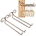 Produktbild Teckpeak Glas Wein Champagner Cup Hangers Rack Halter mit Schrauben