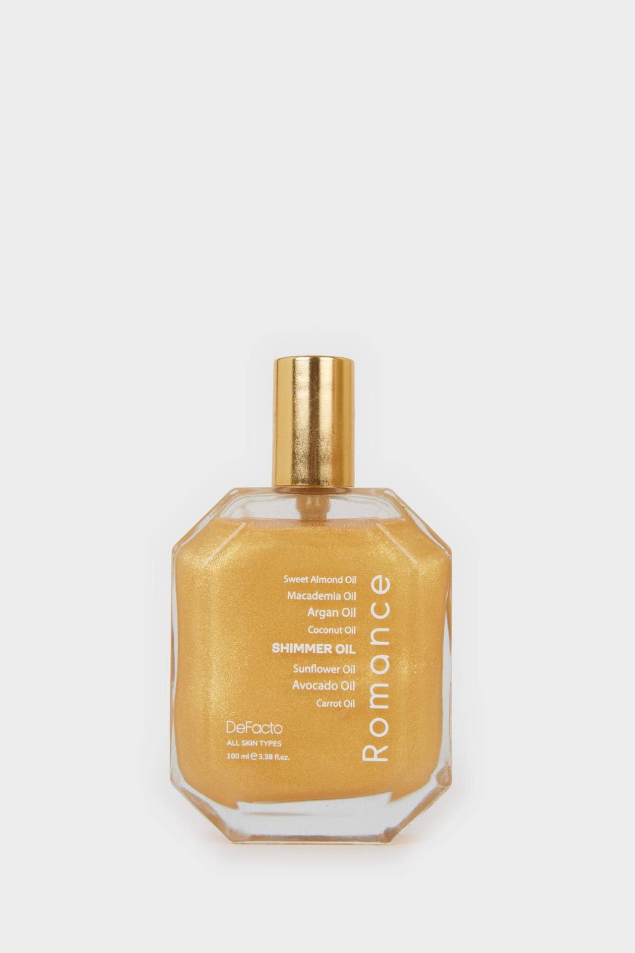 DeFacto Kadın Shimmer Romance Floral Fruity 100 ml Parıltılı Vücut Yağı, E9461AXNSGD1