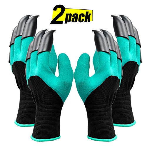 Garden Genie Gloves with Claws Waterproof Gardening Gloves For Digging and Planting, Best