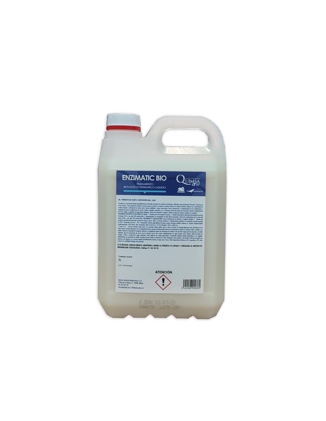Tratamiento Biológico Enzimatic Bio 5 Lt