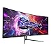 Sceptre 35-inch Curved UltraWide 21: 9 Creative Monitor QHD 3440x1440 HDR400 Frameless AMD Freesync HDMI DisplayPort Picture by Picture, 99% sRGB Machine Black (C355W-3440UN series)