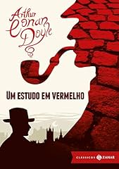 Capa de Um estudo em vermelho (Clássicos Zahar [bolso de luxo])