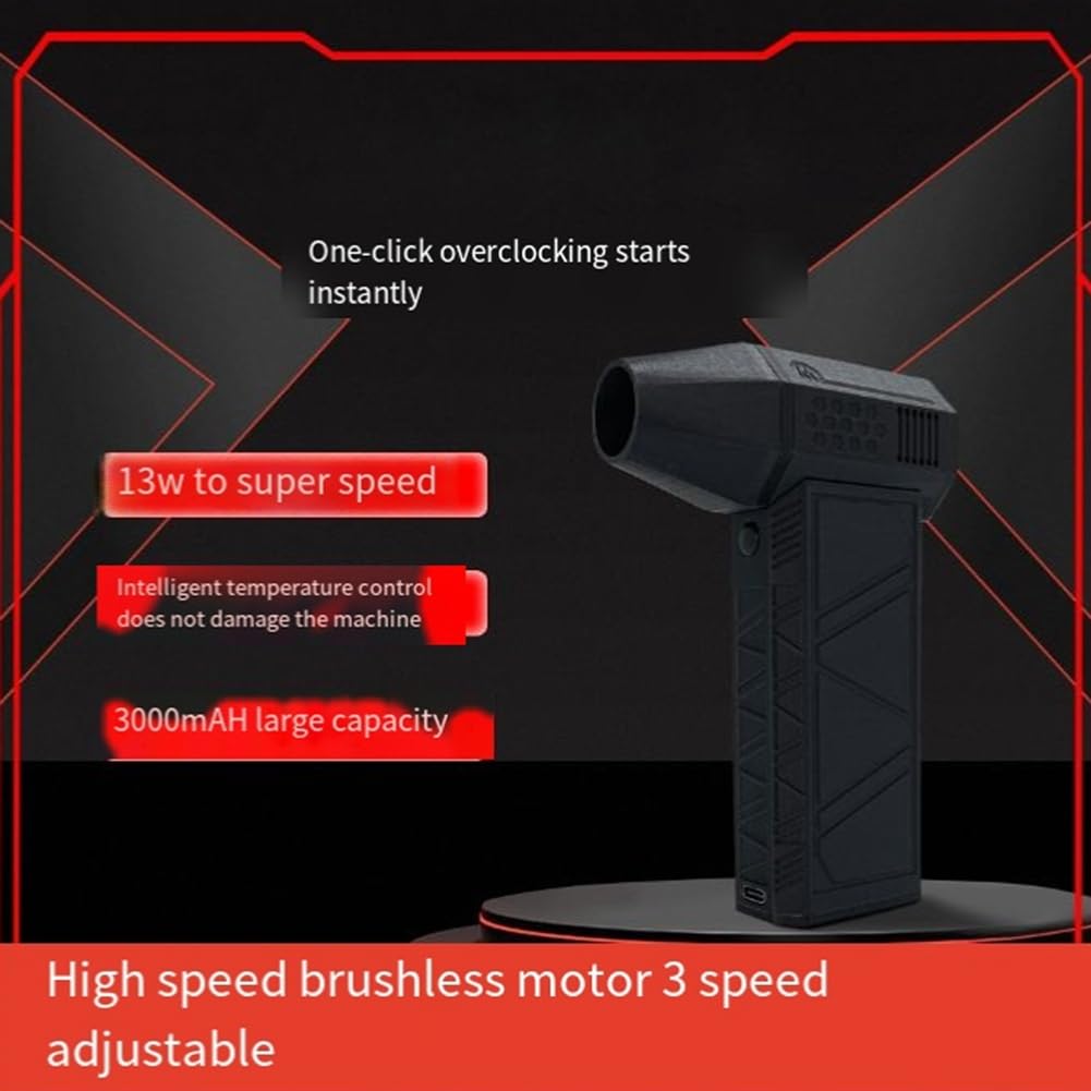 Soffiatore D'aria Portatile Violent Turbo-fan - 130.000 RPM Per Pulizie - Foto 7