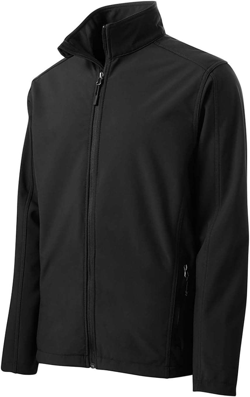 Mens Big and Tall Core Soft Shell Jackets. Sizes XS-6XL and LT-4XLT
