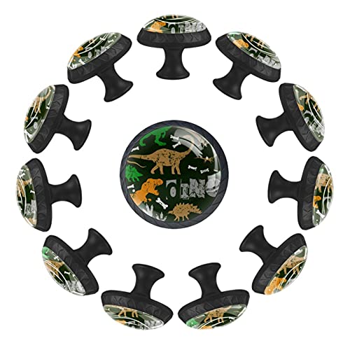 Boutons de tiroir dinosaure de 35 mm pour commode d'enfant (lot de 12) - 2