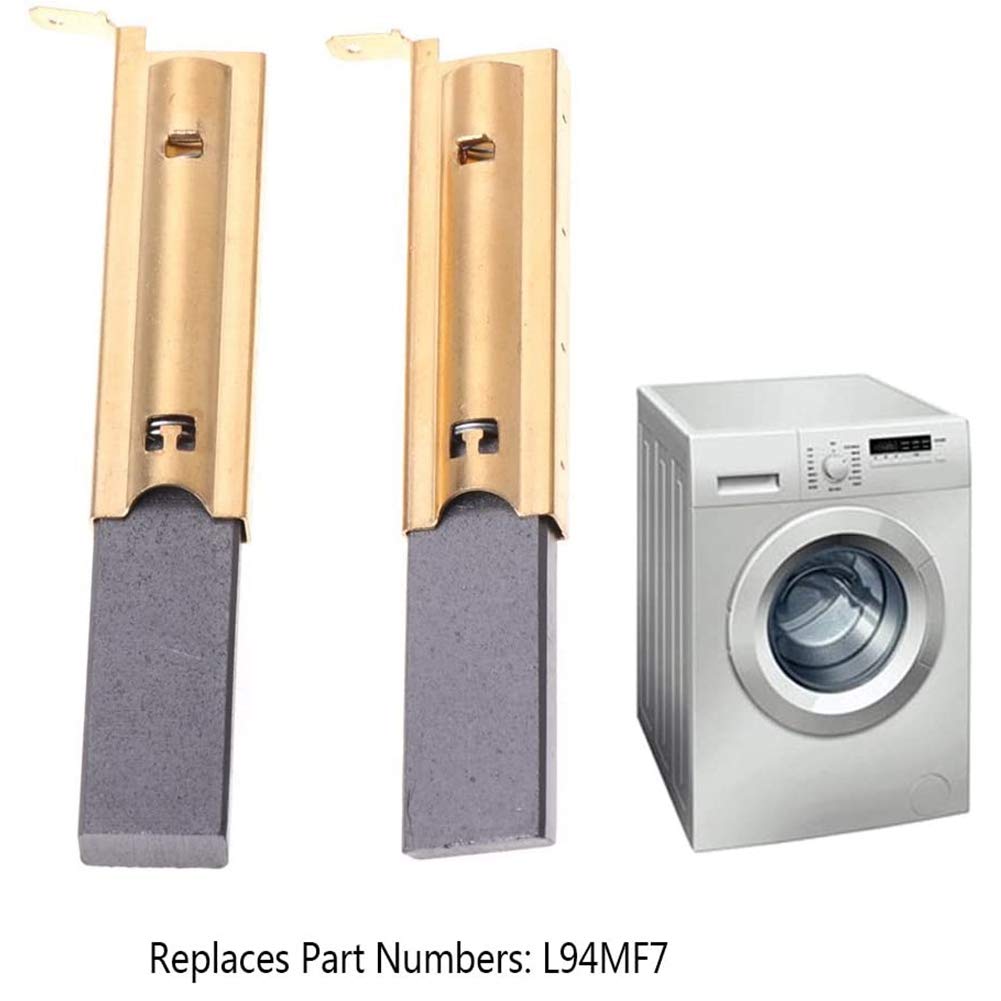 Vhbw 2x Spazzola Carbone Compatibile Con Beko WML15060JLS, WML15060KL - Foto 4