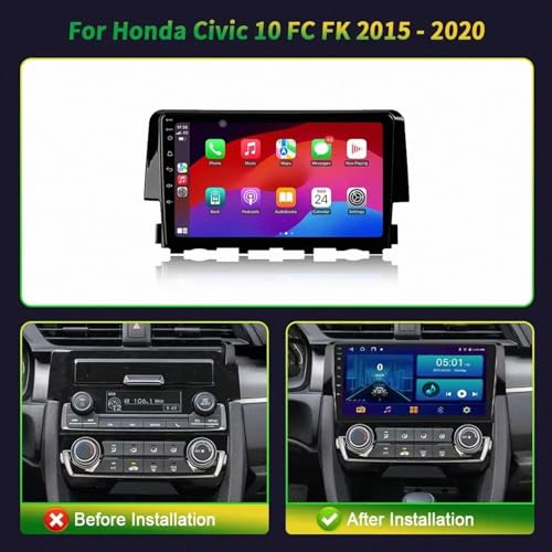 GPS Voiture Honda Civic résout vos problèmes de navigation avec son réseau 4G - 2