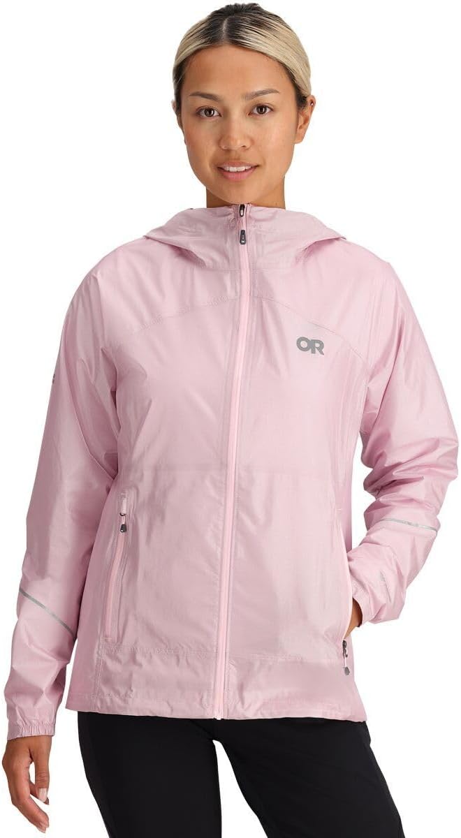 Outdoor Research Women's Helium Rain Jacket, Margarita, XX-Small